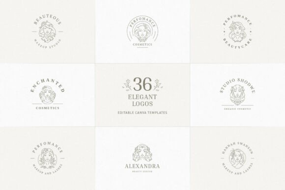36 Elegant Logo Templates Canva
