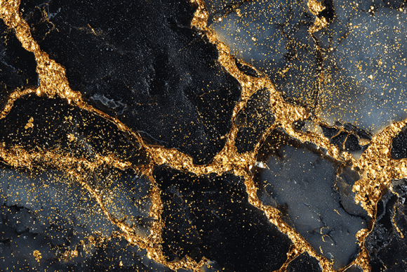 Black Gold Marble Texture: A Luxurious Addition to Modern Design Workflows