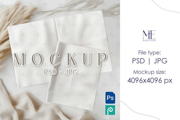 Boho Neutral Newspaper Mockup Set: A Versatile Tool for Creative Professionals