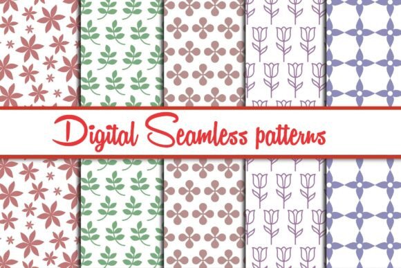 Digital Seamless Pattern Background: A Versatile Design Resource