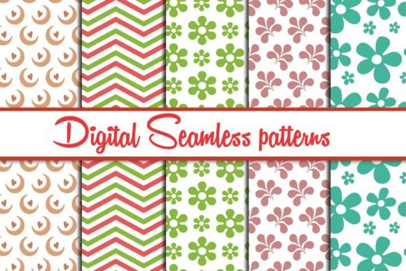 Digital Seamless Patterns Background: A Versatile Tool for Modern Creativity