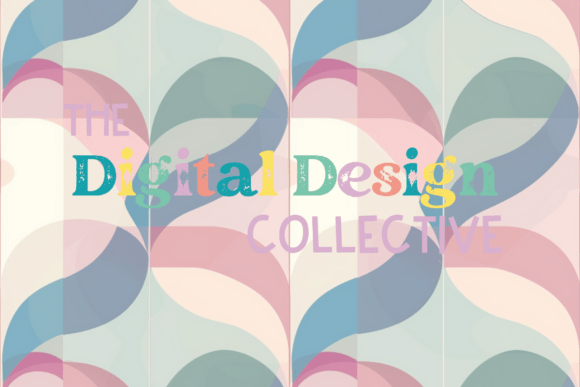 Midcentury Pastel Seamless Pattern: A Timeless Addition to Your Creative Workflow