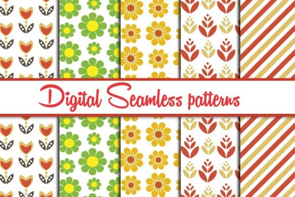 Seamless Digital Paper Patterns