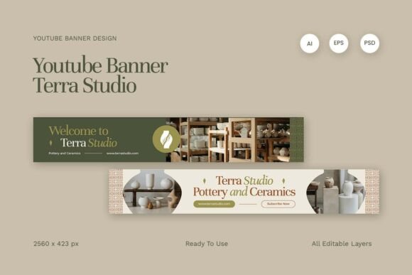 Terra Studio - Youtube Banner