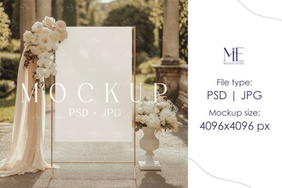 Welcome Sign Mockup Wedding Backdrop: A Strategic Tool for Creative Professionals